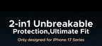 Full Coverage Tempered Glass Screen and Lens Protector for iPhone 17