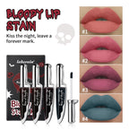 Bloody Matte Liquid Lip Stain for Halloween Costumes