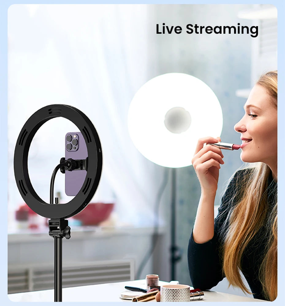 1.7m Extendable Aluminum Phone Tripod with Bluetooth Remote