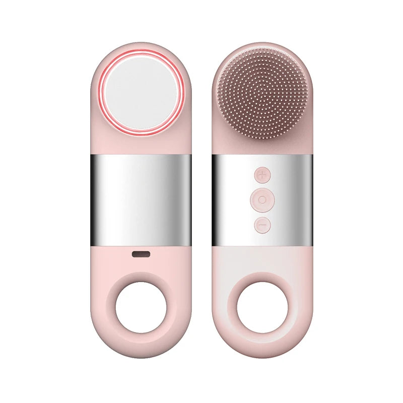 Hot and Cold Facial Cleansing Brush with Massager - 24