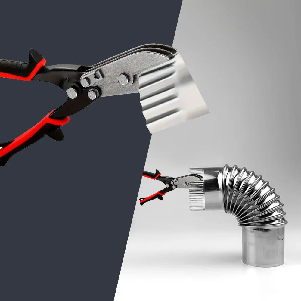5-Blade Sheet Metal Crimper for HVAC and Ductwork