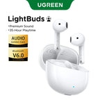 Wireless Bluetooth 6.0 TWS Earbuds with 35-Hour Battery Life