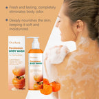 Persimmon Body Wash for Sweat Odor Elimination
