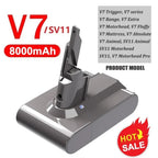 High-Capacity Replacement Battery for Cordless Vacuum Cleaners