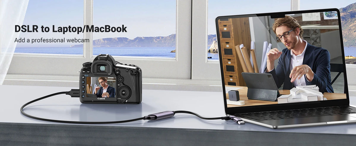 HDMI to USB-C Video Capture Card for Live Streaming and Recording