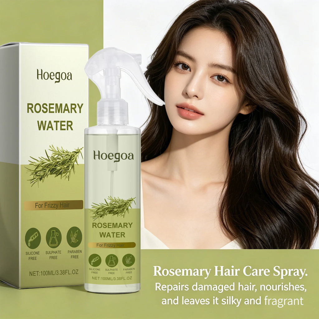 Rosemary Strengthening Hair Spray for Oil Control and Frizz
