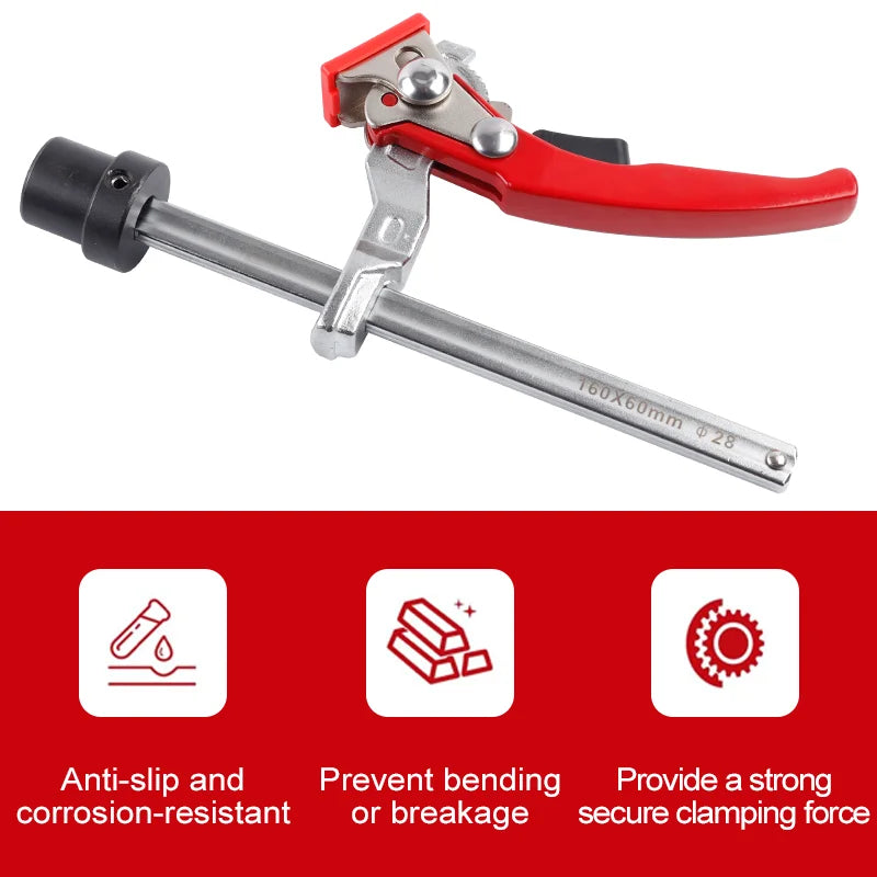 Adjustable 28mm Quick-Release Woodworking Bench Hold Down Clamp - 5