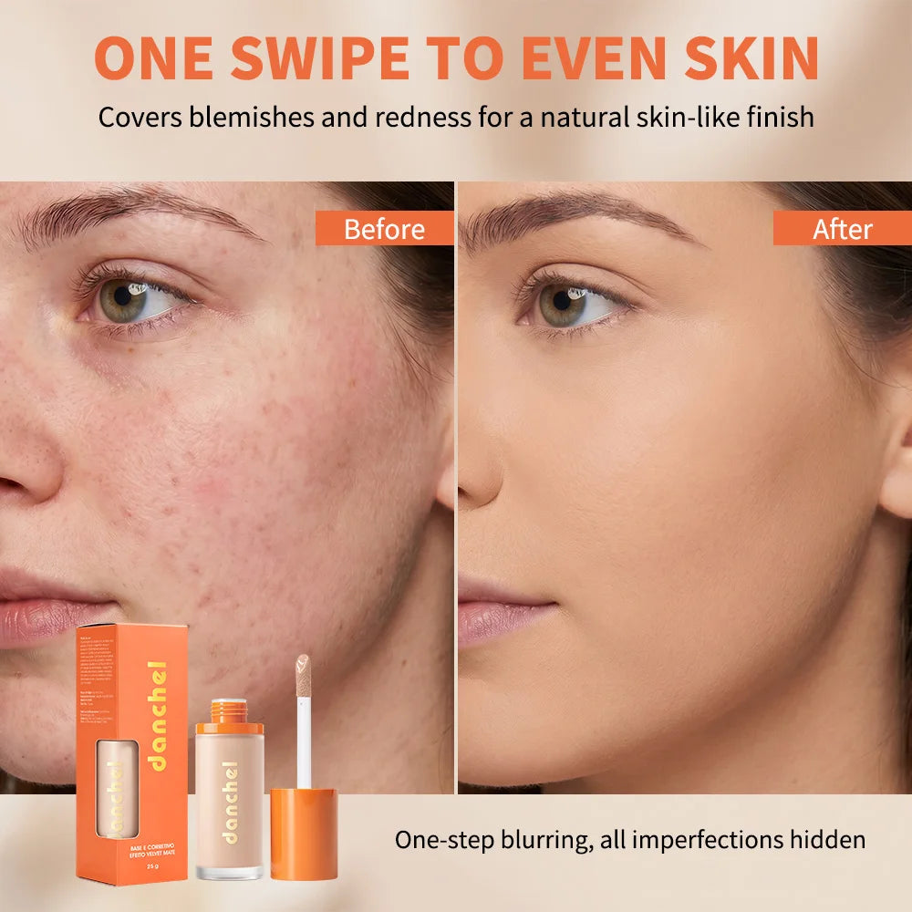 2-in-1 Velvet Matte Liquid Foundation and Concealer - 2
