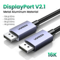 16K DisplayPort 2.1 Cable for 8K 4K Gaming Monitors