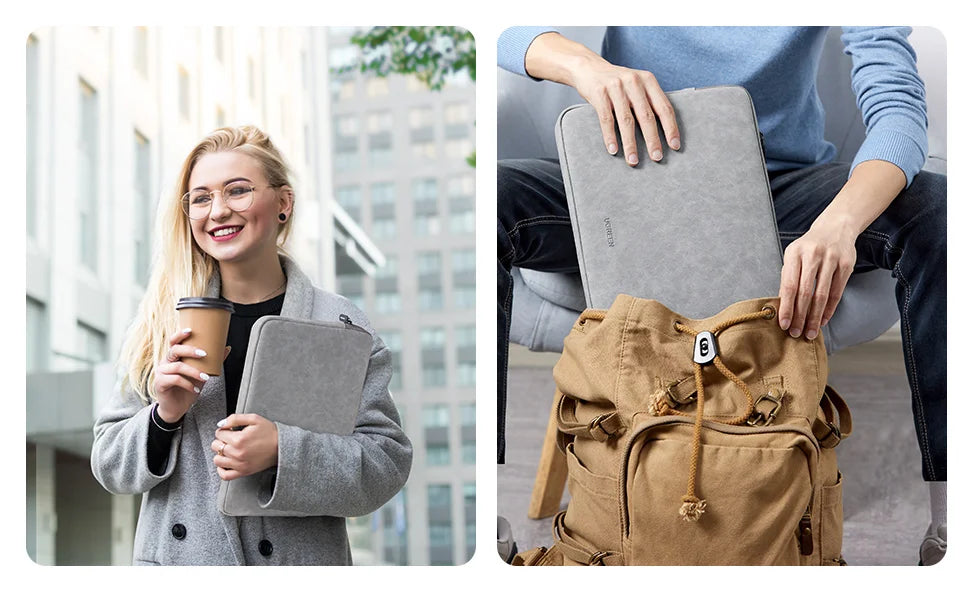 Waterproof Laptop Sleeve Case for 13 to 14.9 Inch Notebooks