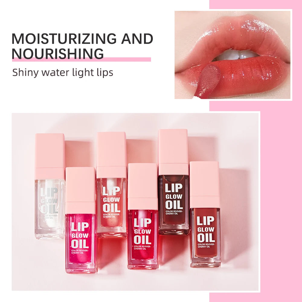 Hydrating Lip Glow Oil for Nourished and Shiny Lips