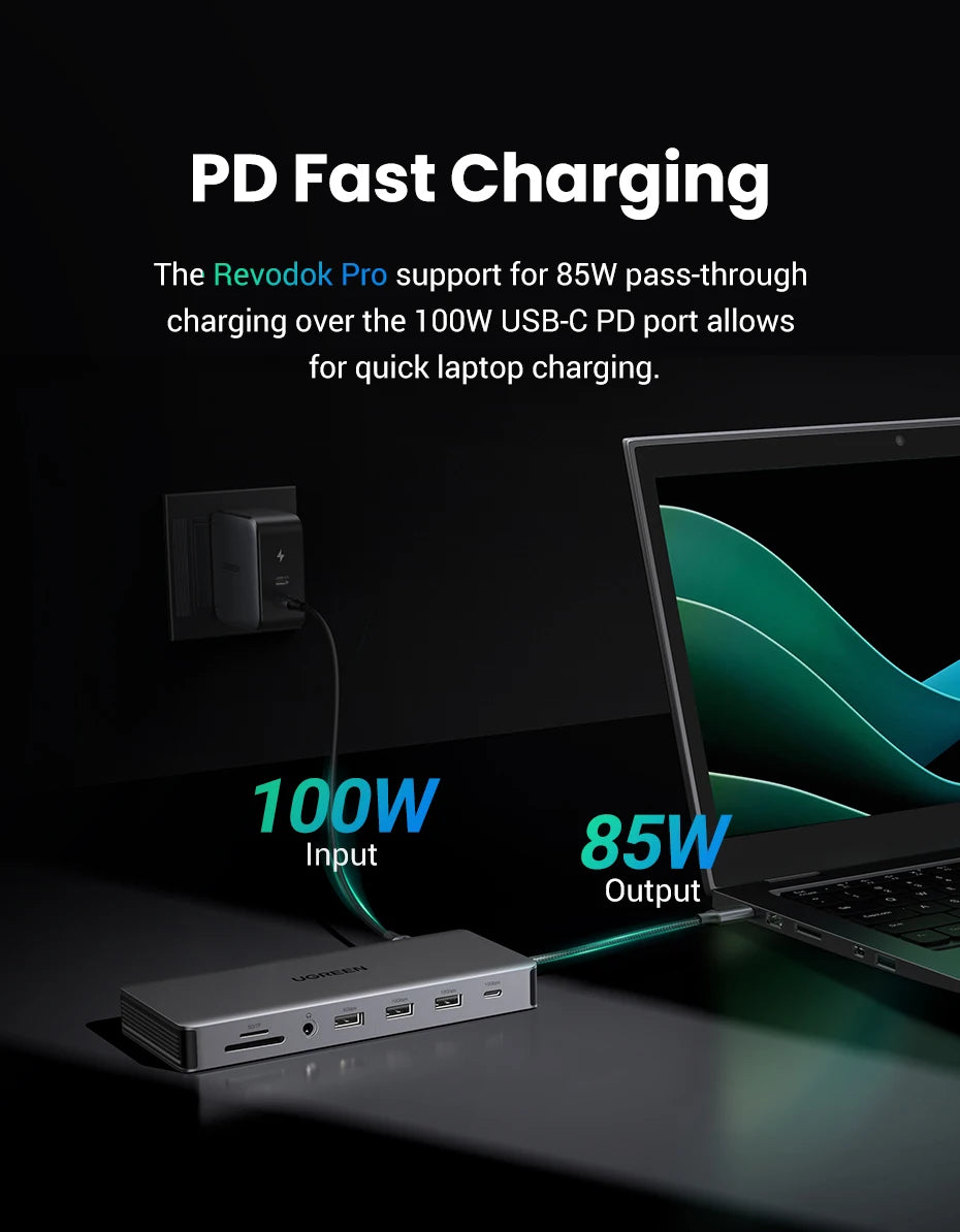 13-in-1 Triple Display USB-C Docking Station with 4K 60Hz Support - 28