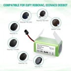 14.4V 6800mAh Rechargeable Replacement Battery for Robot Vacuums