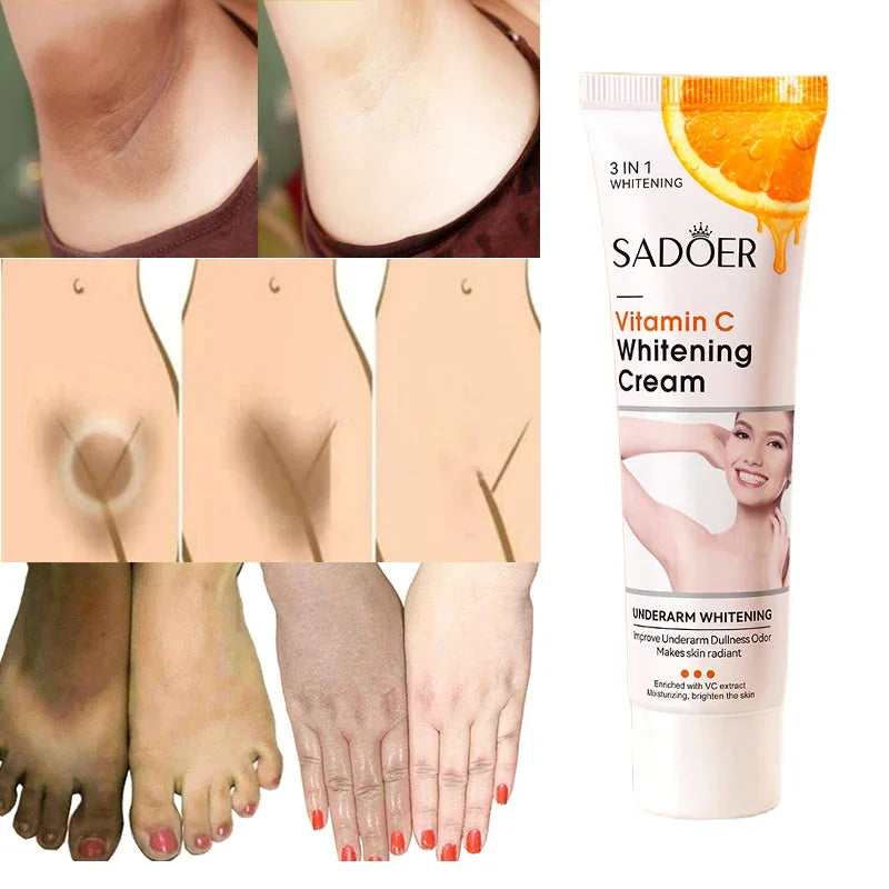 Vitamin C Skin Brightening and Moisturizing Cream for Body - 1