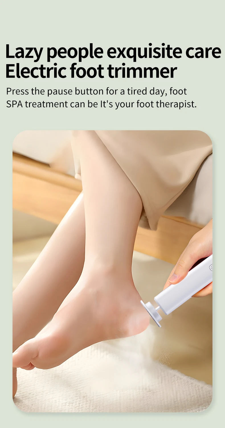 Electric Foot Callus Remover with 6 Adjustable Speeds - 9
