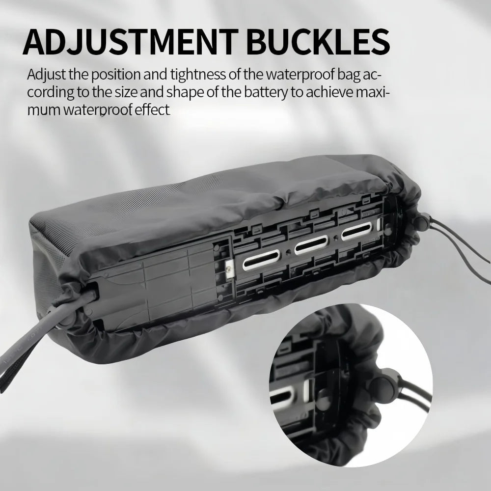 Waterproof E-Bike Battery Protective Cover for Hailong Batteries