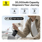 45W Fast Charging Power Bank with Built-in Cables