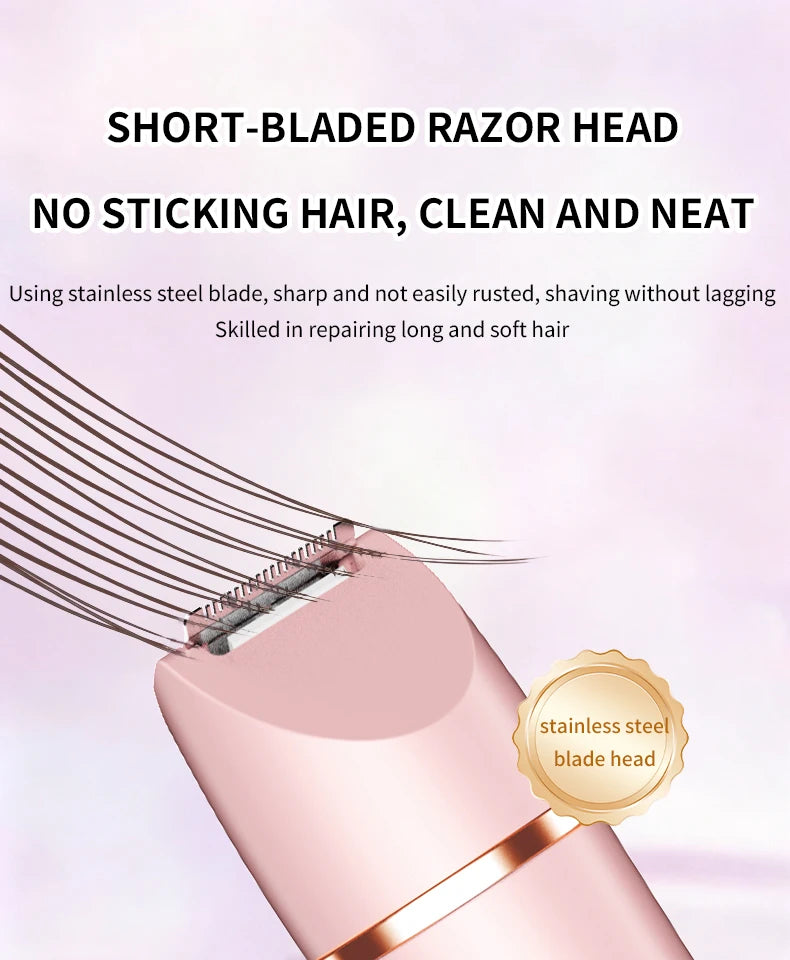 3-in-1 Electric Waterproof Women's Hair Shaver and Bikini Trimmer