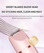 3-in-1 Electric Waterproof Women's Hair Shaver and Bikini Trimmer