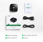 Bluetooth 5.1 aptX HD Audio Receiver for Wired Speakers