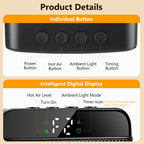 Portable Electric Ceramic Space Heater for Home and Office