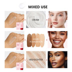 4-Piece Long-Lasting Matte Makeup Face Base and Setting Set