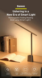 Foldable Rechargeable LED Desk Lamp with Auto Dimming