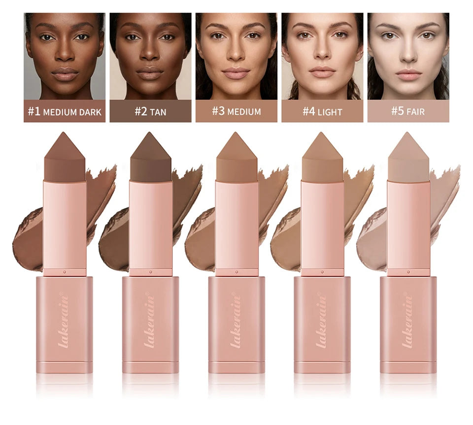 Cream Bronzing Stick for Natural Face Contour and Sculpting