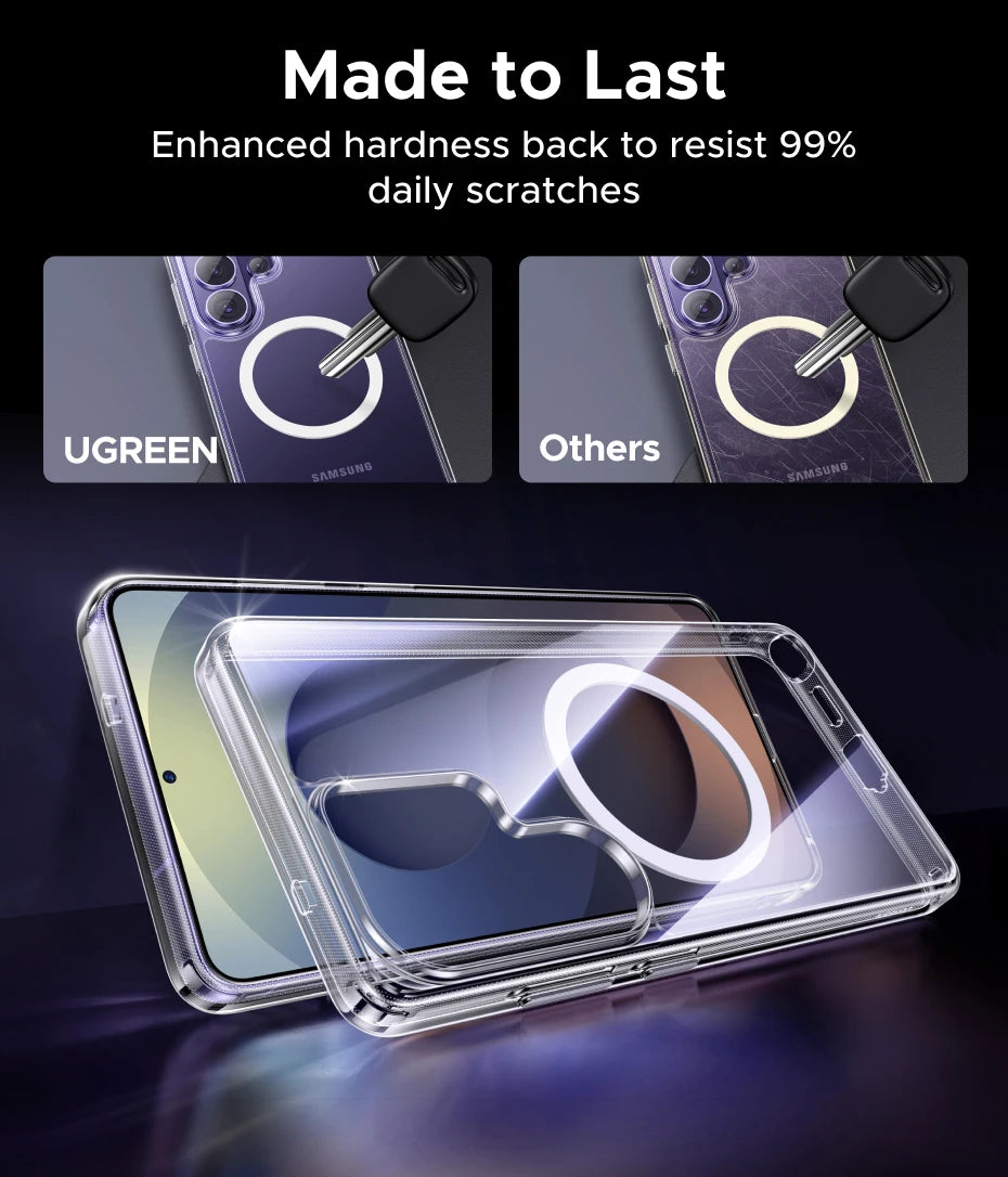 Magnetic Clear Case for Samsung Galaxy S26 Ultra