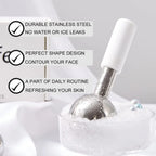 Stainless Steel Cooling Facial Globes for Puffiness and Skincare