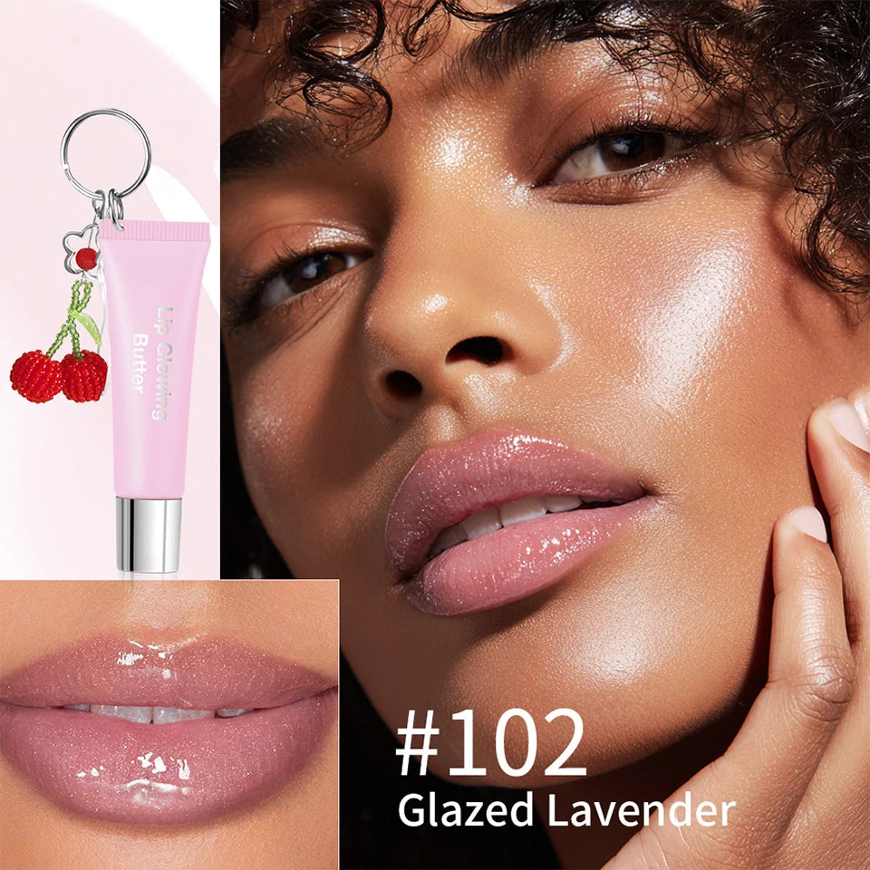 Moisturizing Lip Gloss with Keychain - 12