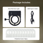 Adjustable LED Spray Gun Lighting for Precision Paint Work