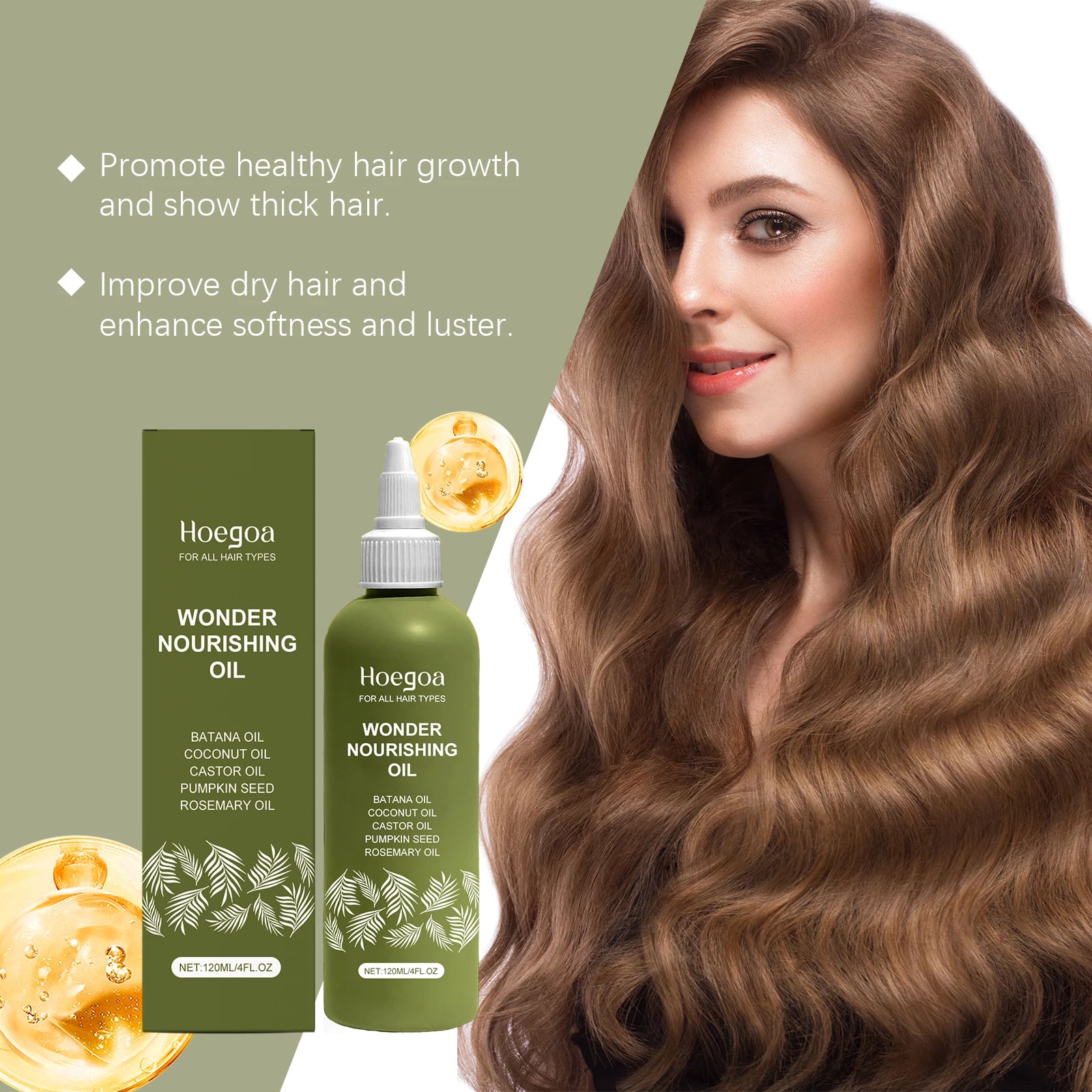 Nourishing Hair Growth and Repair Oil - 12