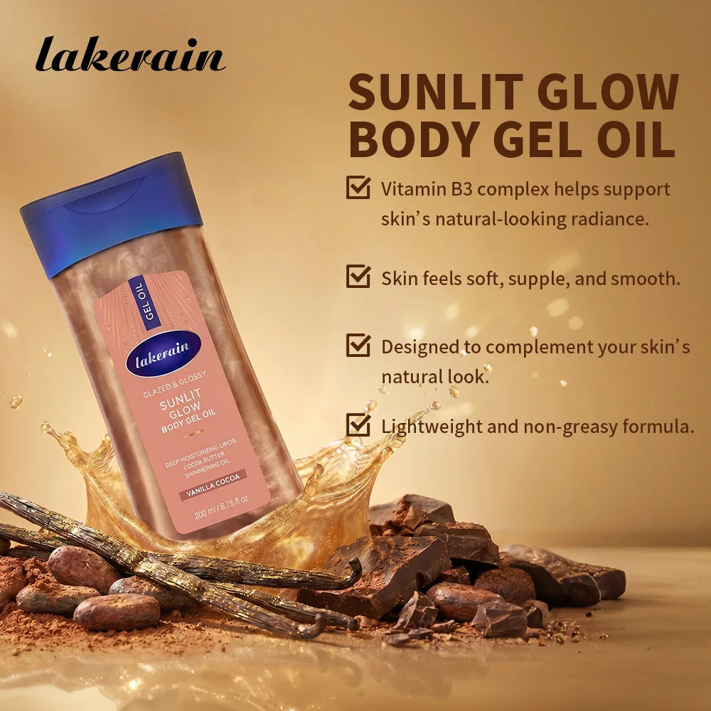 Radiant Moisturizing Body Gel Oil for Hydrated Glowing Skin - 3