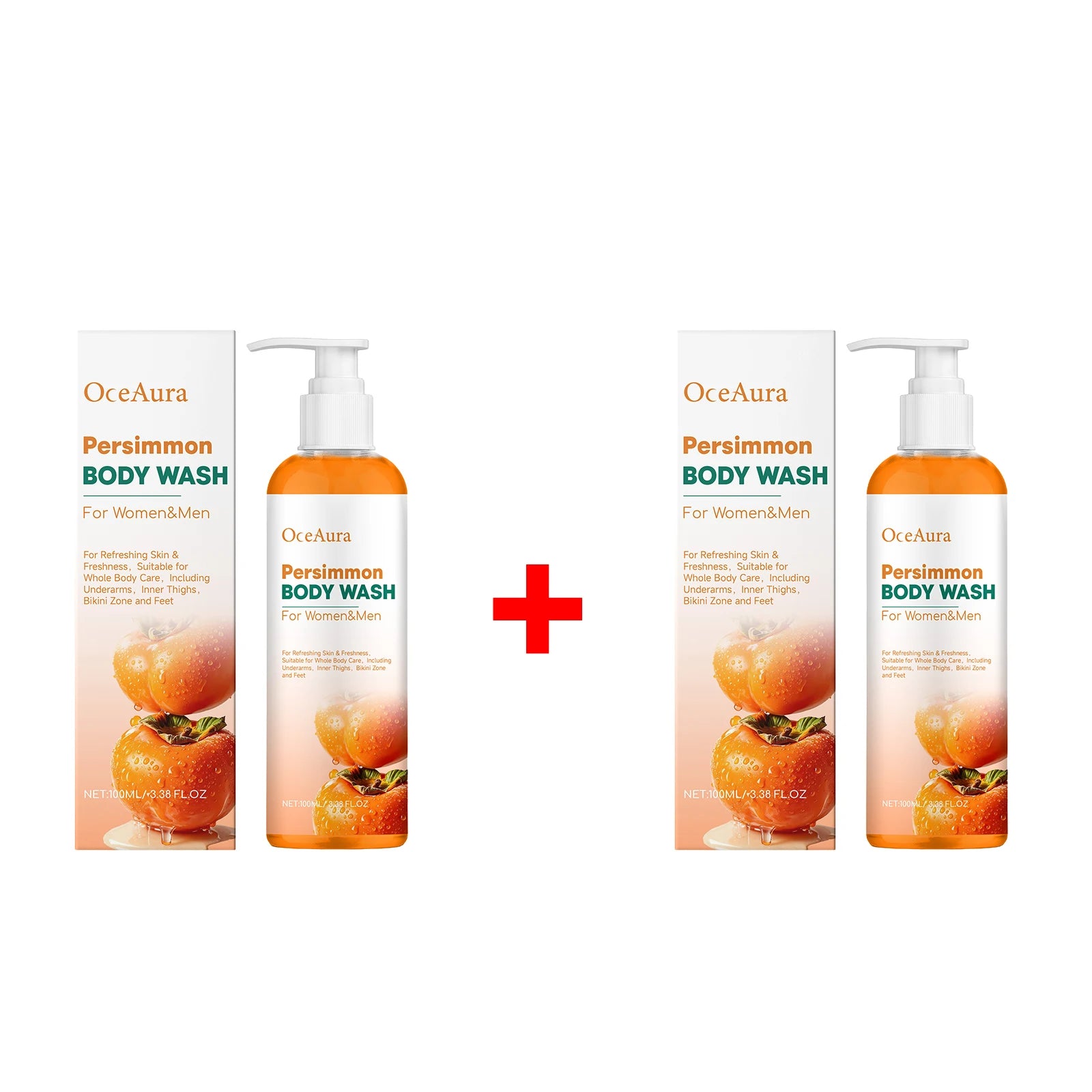 Persimmon Body Wash for Sweat Odor Elimination - 13