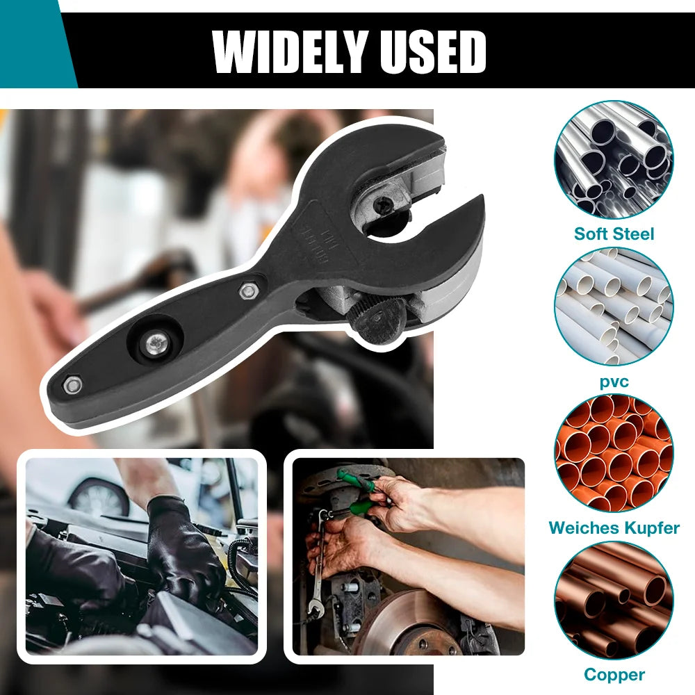 Ratcheting Pipe Cutter Tool for Copper and Stainless Steel 8-29mm