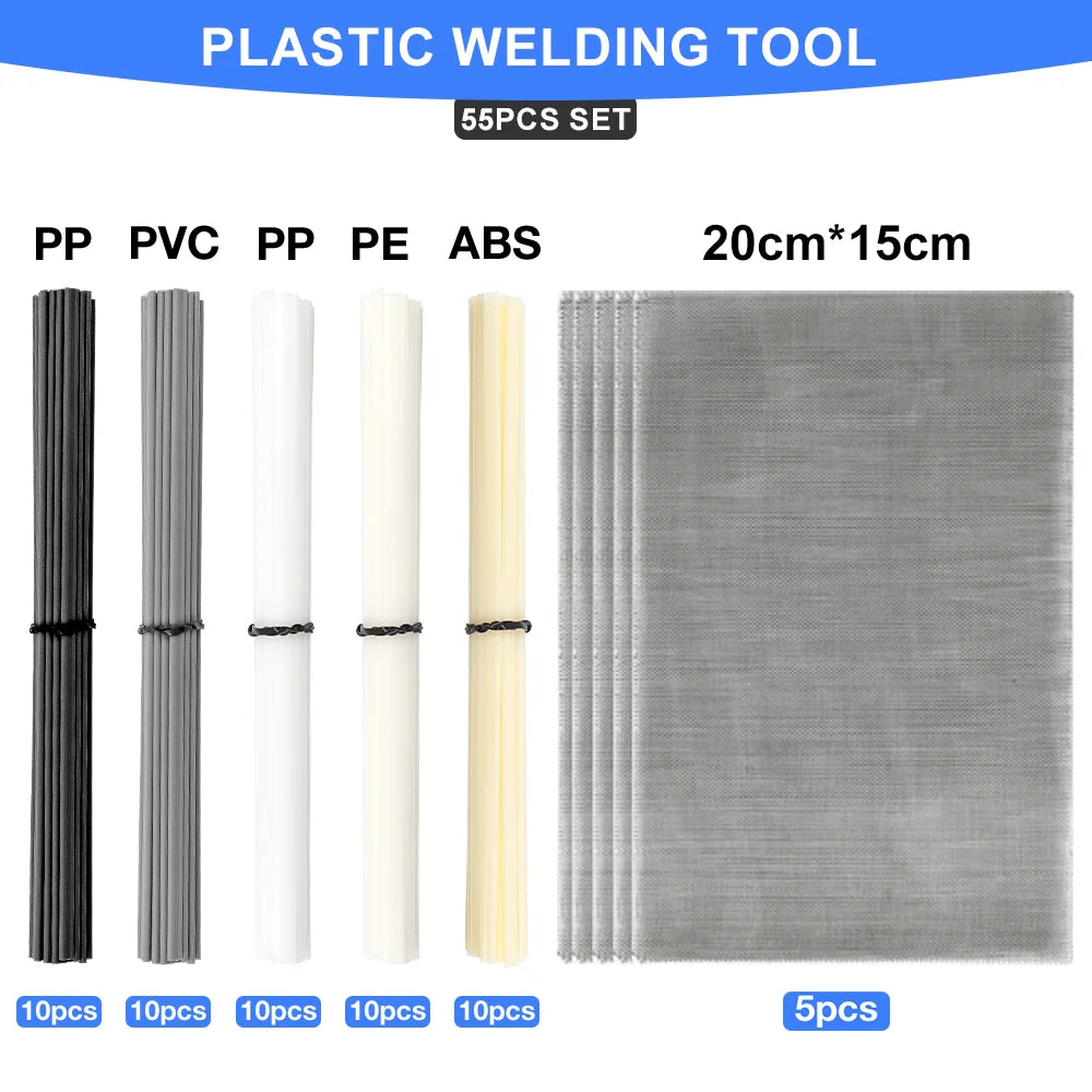 Plastic Welding Repair Kit for Car Bumpers and Hard Plastics