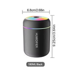 Ultrasonic Portable Mini USB Air Humidifier with RGB LED Light
