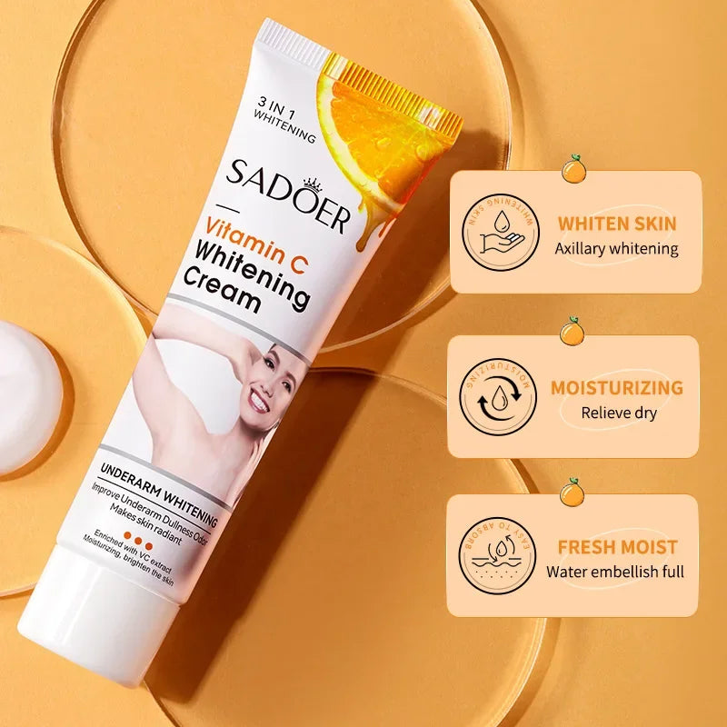 Vitamin C Skin Brightening and Moisturizing Cream for Body