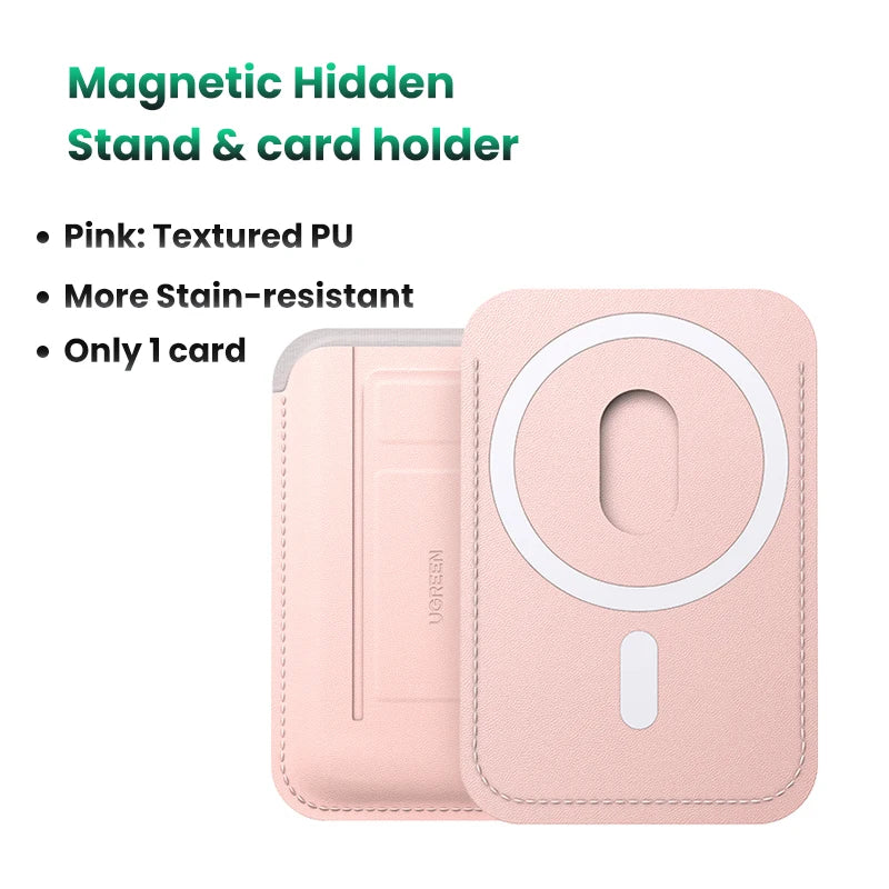 Magnetic Phone Wallet and Foldable Stand for MagSafe - 30