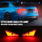 12V LED Devil Eye Atmosphere Lamps for Cars and Motorcycles