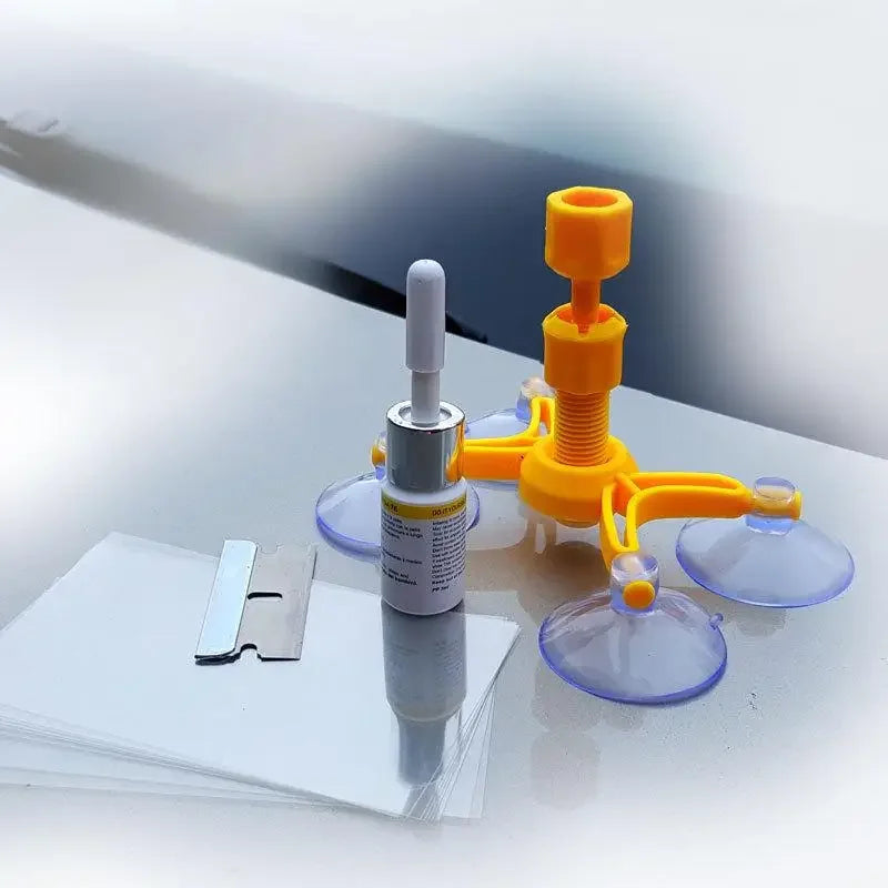 Car Windshield Glass Repair Kit for Cracks and Chips