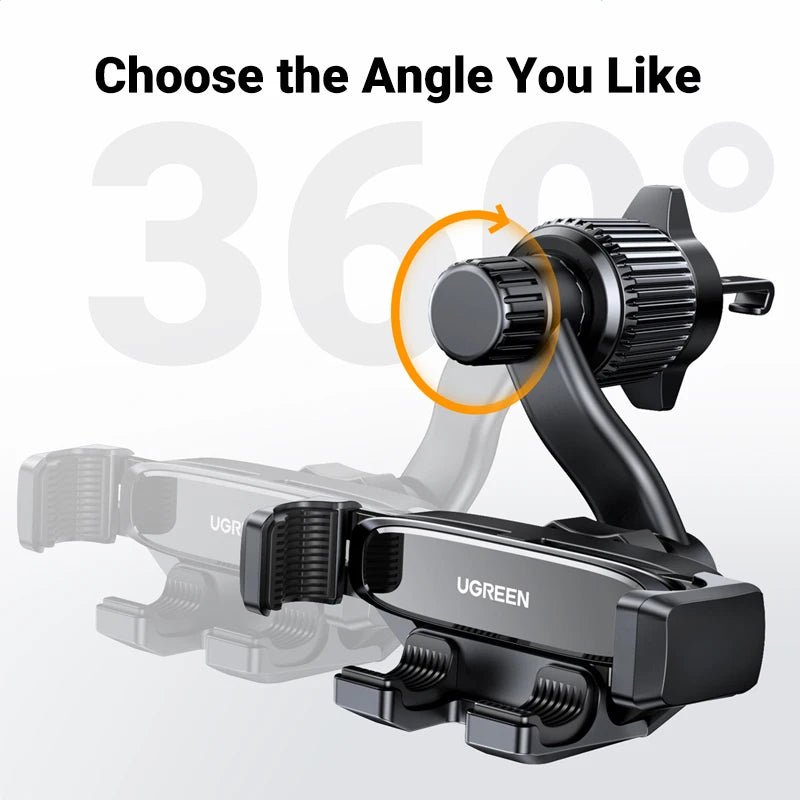 360° Rotating Gravity Car Phone Holder for Air Vents
