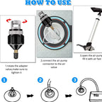 Inflatable SUP Board and Kayak Air Valve Adapter