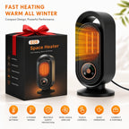 Portable PTC Ceramic Space Heater with Touch Control and Timer