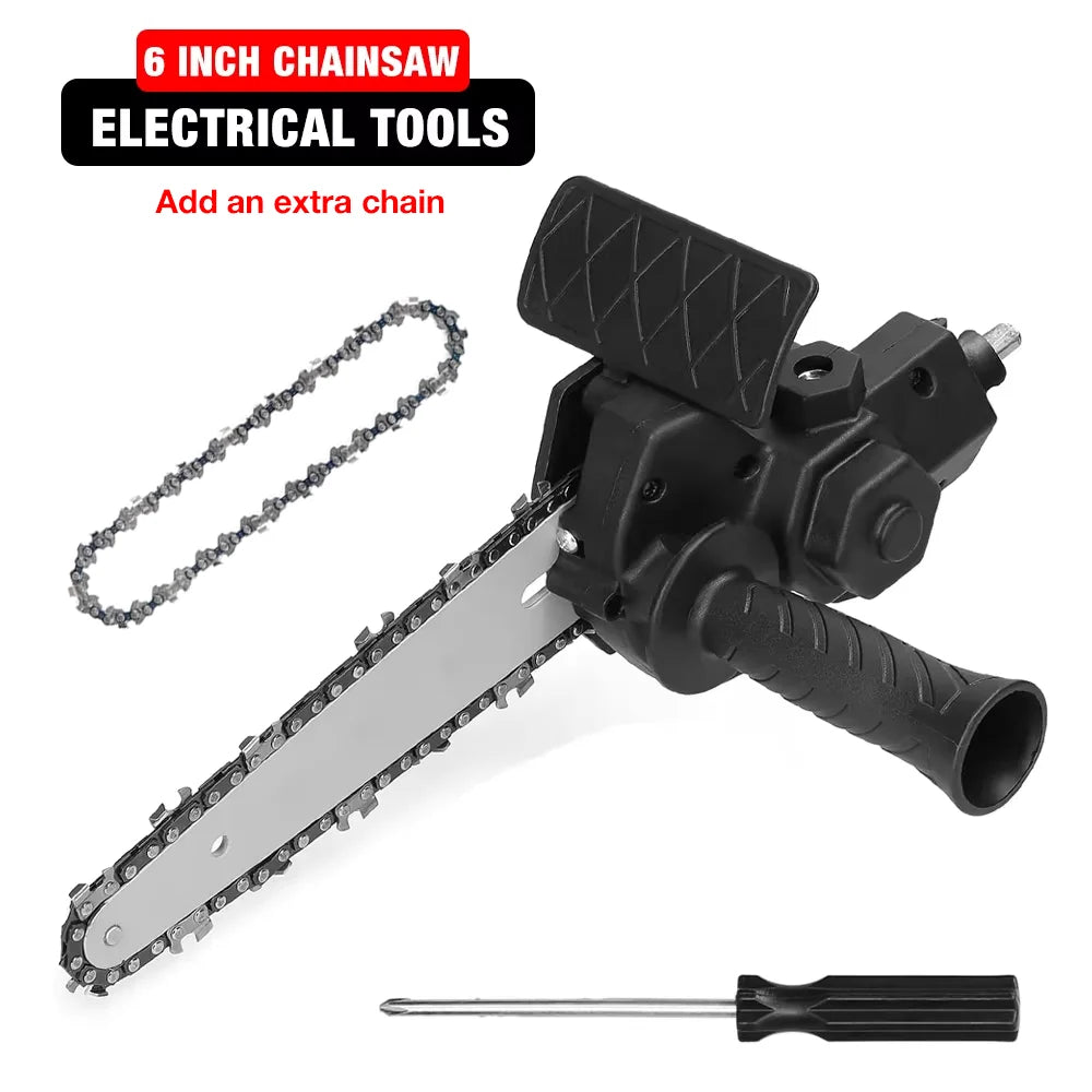 6-Inch Electric Drill Chainsaw Attachment Converter