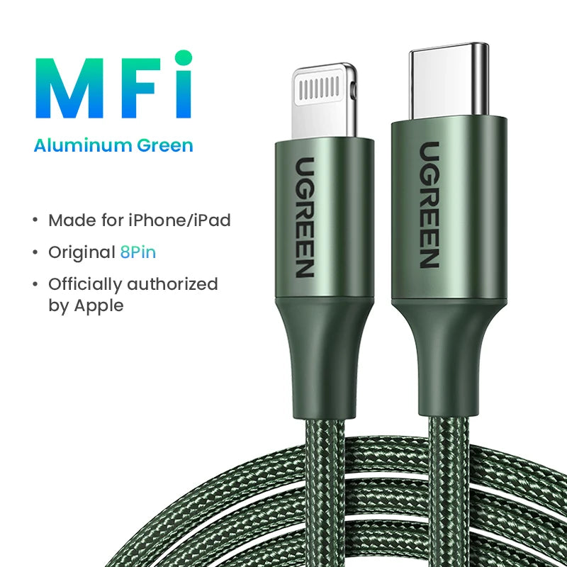 USB-C to Lightning PD 20W Fast Charging Cable - 35