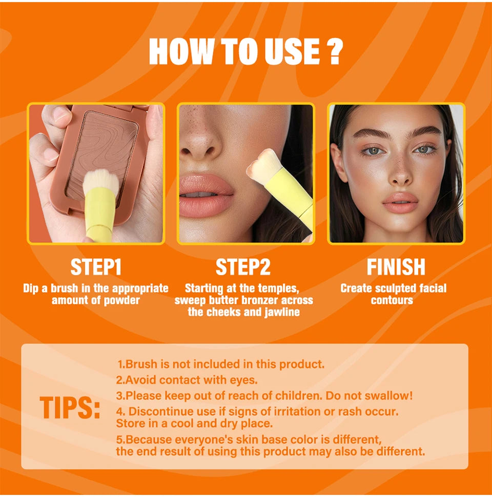 Butter Bronzer Face Contouring Powder - 14