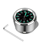 Aluminum Quartz Handlebar Clock for 22mm-25mm Motorcycle Scooter Bike