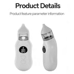 Electric Baby Nasal Aspirator with 9 Suction Levels